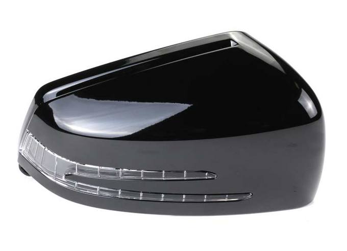 Mercedes Side Mirror Cover - Passenger Side (Black) 24681102009696